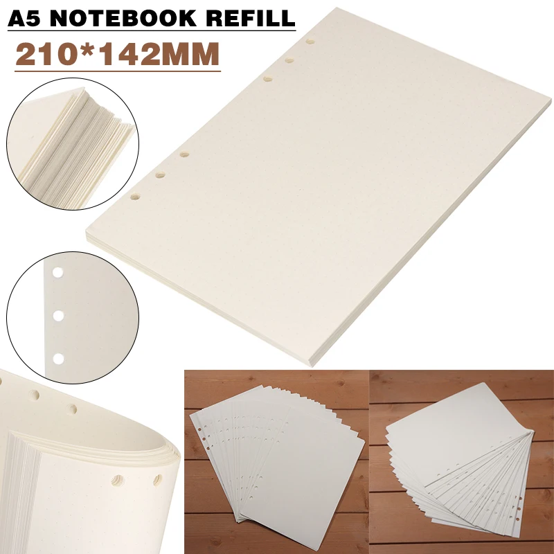 Блокнот планировщик с 6 отверстиями сменная бумага для дневника еженедельного и