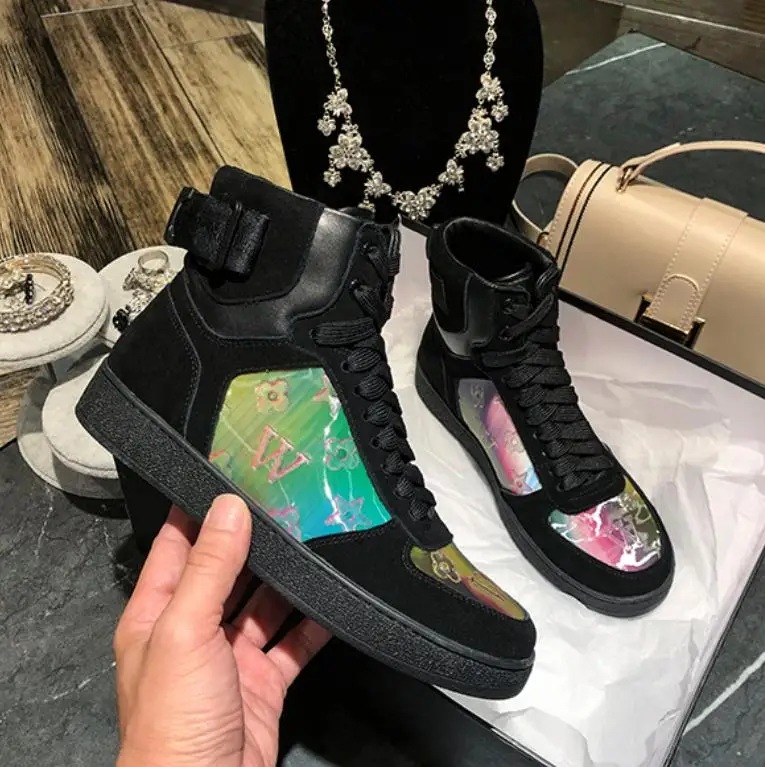 Кроссовки женская зимняя обувь с заплатками повседневная Buty Damskie коллекция 2019