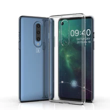 Тонкий мягкий ТПУ гелевый силиконовый прозрачный чехол для Oneplus 8