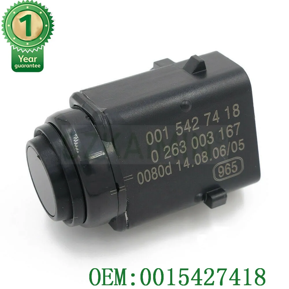 Фото Новый датчик парковки, Датчик постоянного тока OEM 0015427418 001 542 74 18 0263003303 для MERCEDES A E ML класса W211 W163 W168 №1