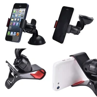1 pcs universal 360 degree rotating car windshield mount holder stand for mobile phone gps auto accessoires levert producten