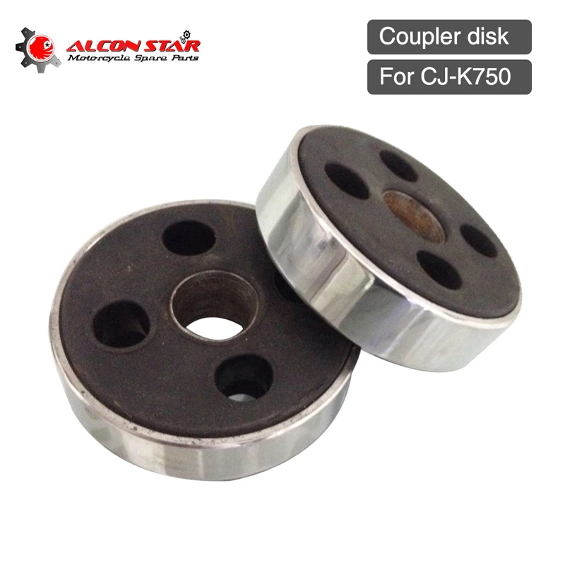 Alconstar China Ural CJK 750 Elsstic Coupler Disc Or Drive Disc Stainless steel outer Ring for BMW R12 R75 R72 M1 M72