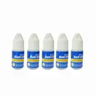 Профессиональный 5 шт., 3g, с функцией быстрого высыхания ногтей Клей для типсов для французского маникюра блестящий, УФ, акриловый Стразы украшения клей Маникюрный Инструмент