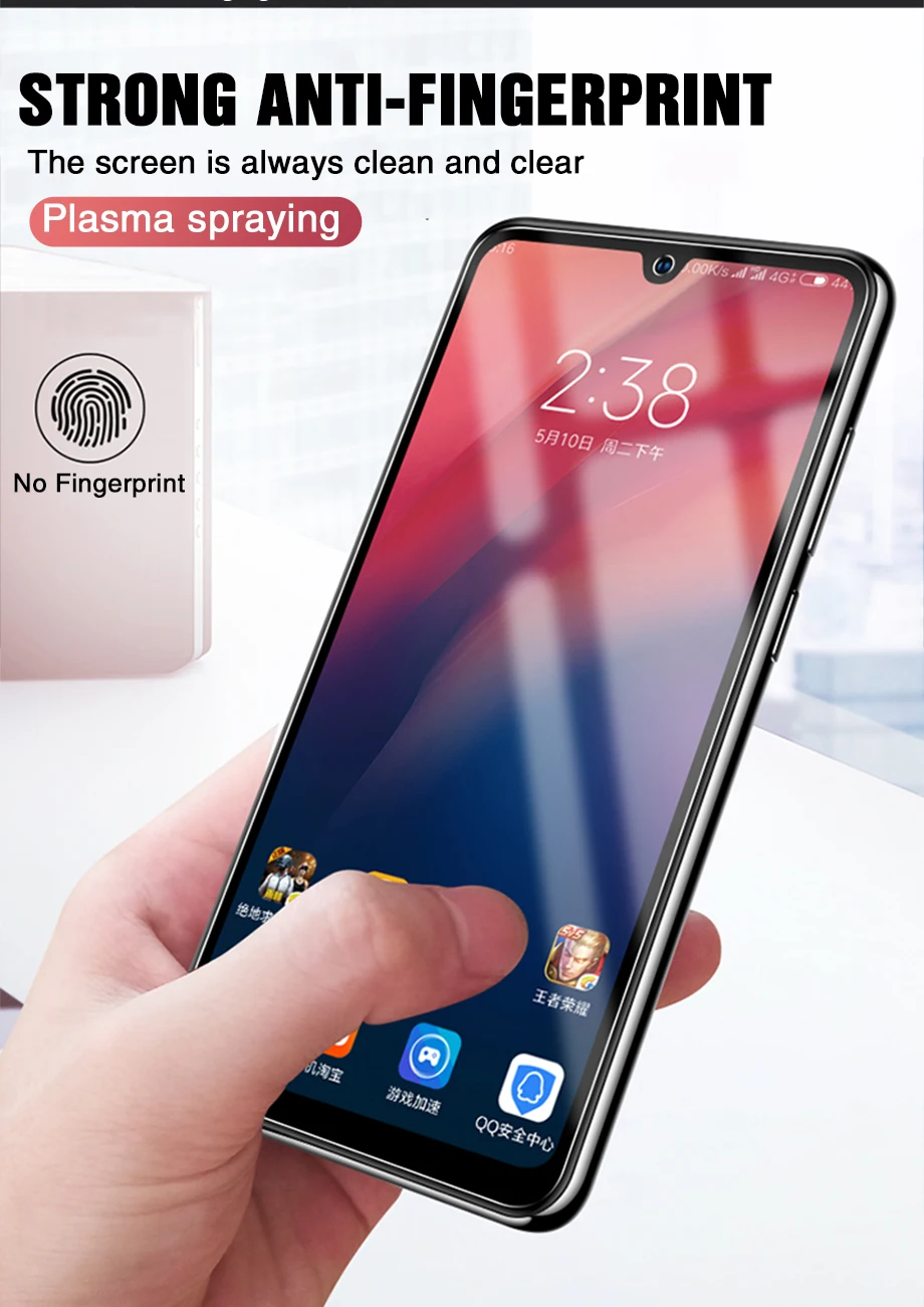 3 шт. полное покрытие из закаленного стекла для Xiaomi Redmi Note 7 8 6 5 Pro 5A Защита экрана для Redmi 6A 5A 6 PRO Защитная стеклянная пленка