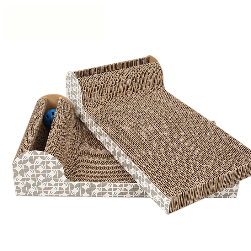 

Pet Cat Scratcher Corrugated Board Grinding Claw With Catnip Climbing Frame Scraper Mat Pad Cat Scratcher Toy Pet Supplies