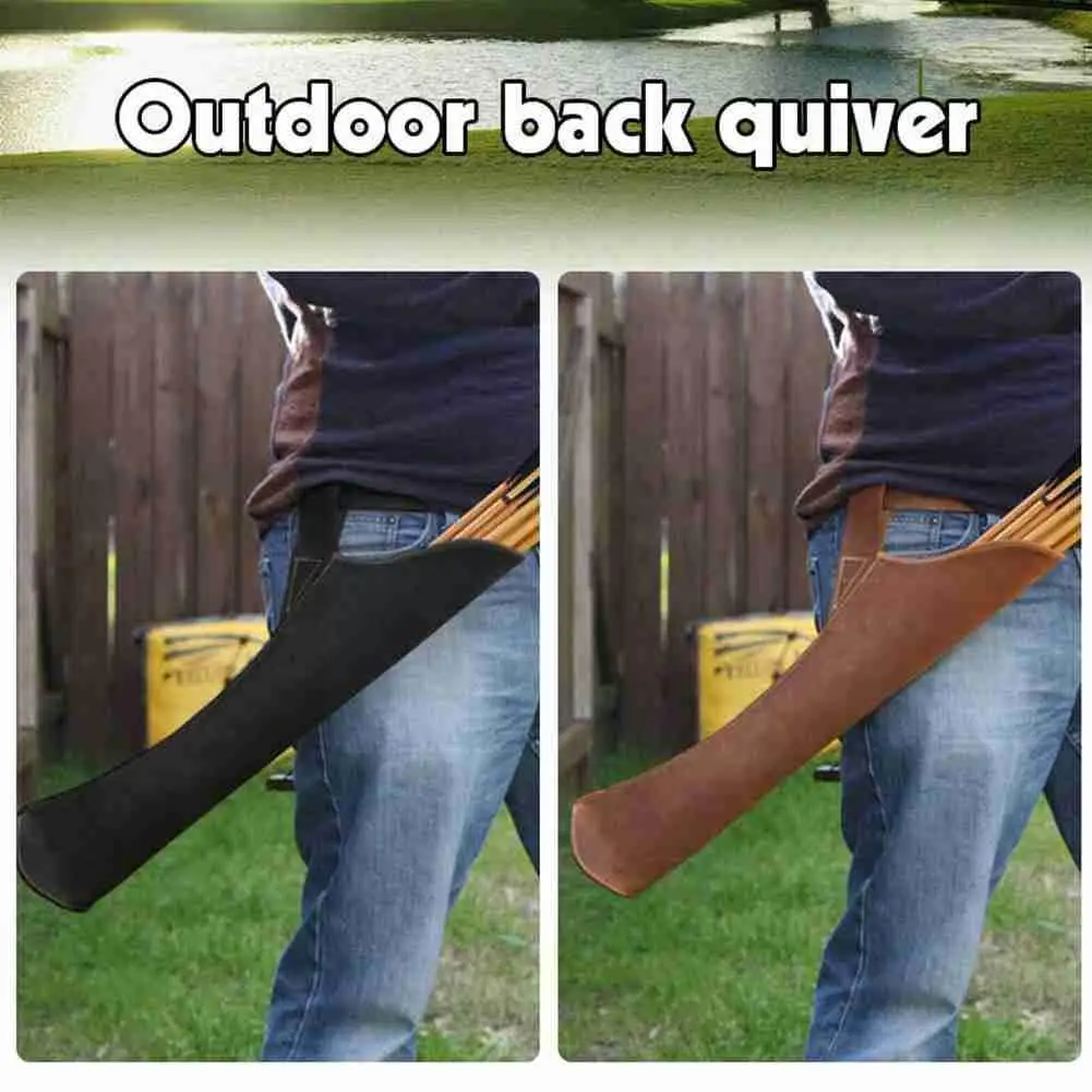 Средневековый винтажный кожаный пояс для стрельбы из лука колчан стрела