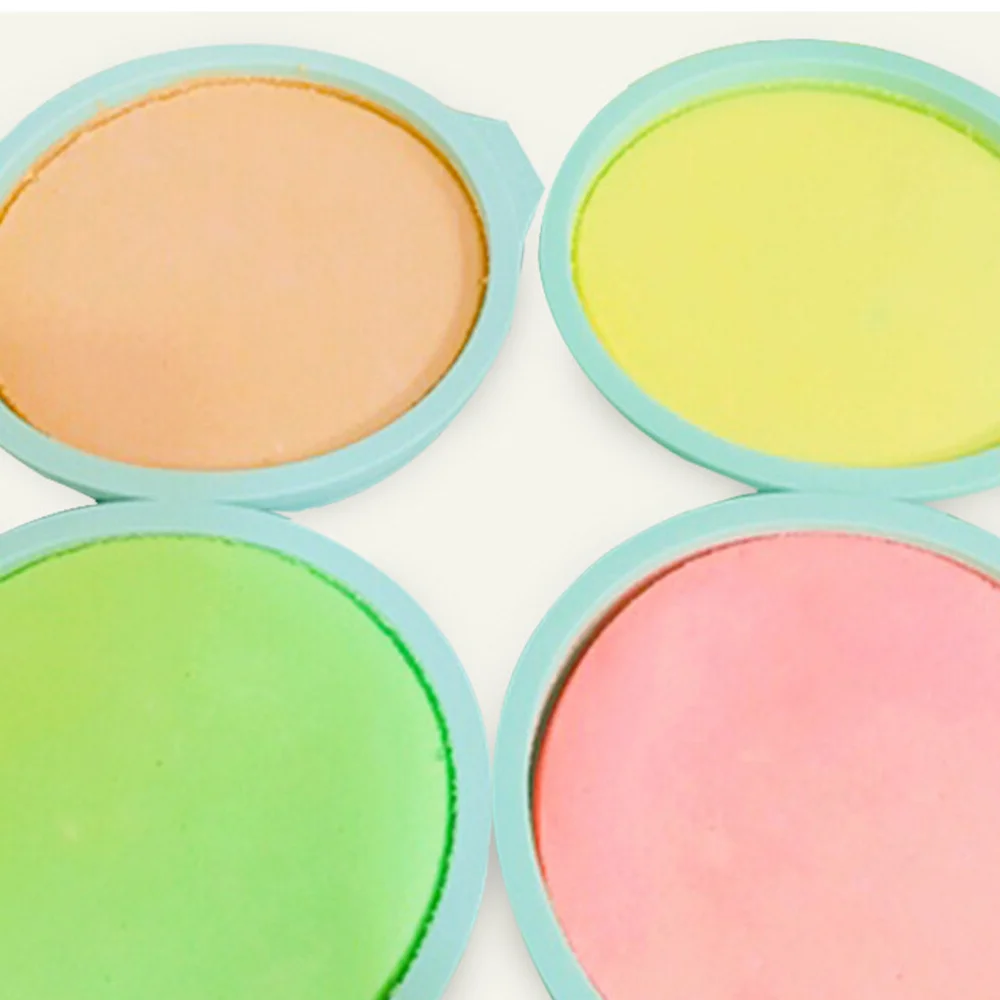 

4PCS 6 Inch Rainbow Cake Baking Mold Silicone Baking Pan Heat-resistant Bakeware Pan (Green)