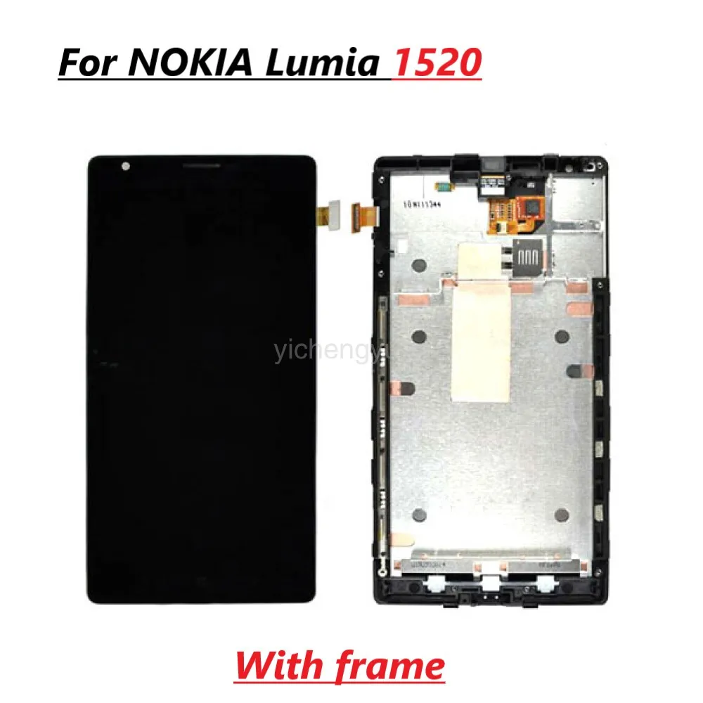 Оригинальный чехол с подставкой и отделениями для карт Nokia Lumia 1520LCD дисплей 1520 RM 937