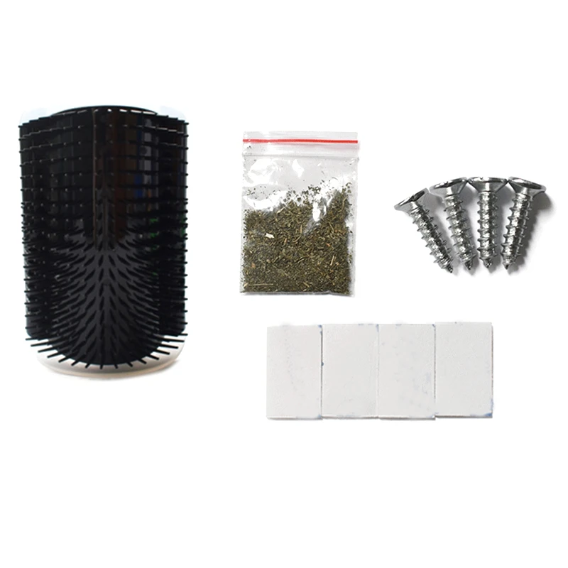 Расческа для домашних животных съемная кошачья угловая расчесывающая щетка