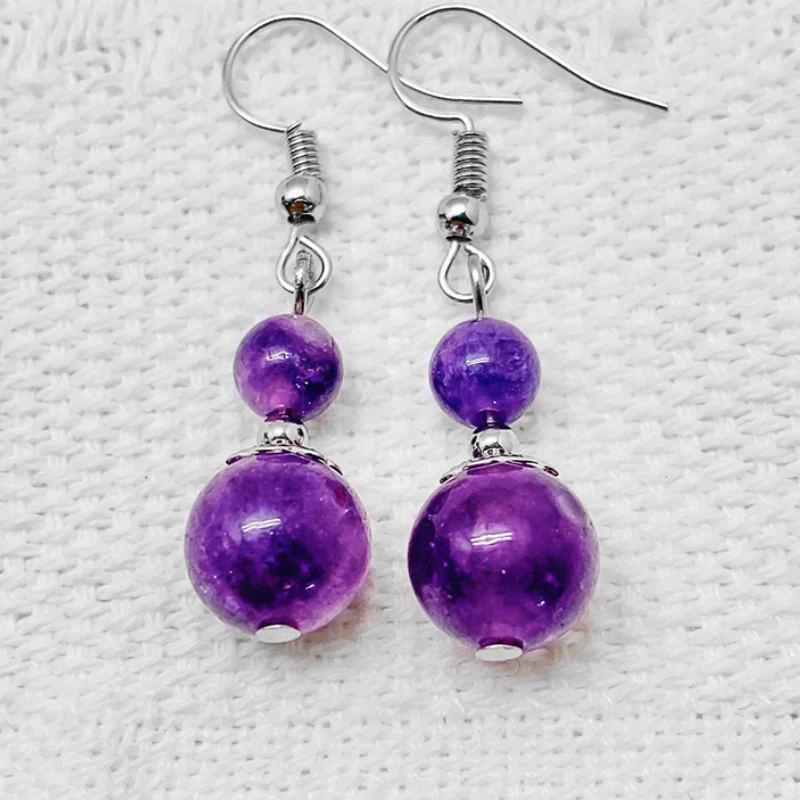 

New Drop Natural Stone Women's Earrings Multi-color Vintage Dangle Earrings for Women Fashion Jewelry Gifts 2021