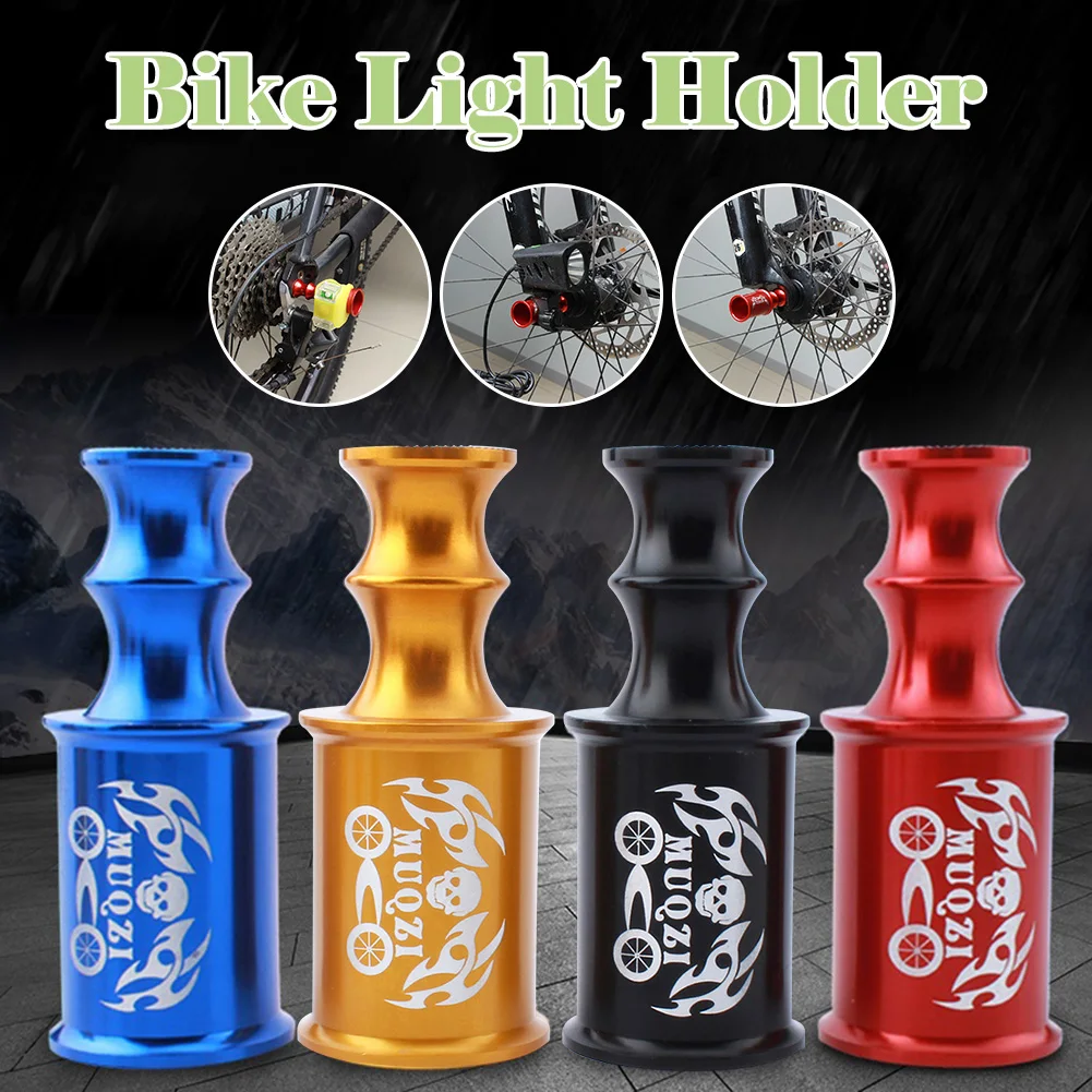 

Quick Release Bike Light Holder on Front Rear Hub Quick Release Extender Bike Accessories
