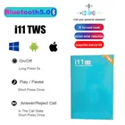 Беспроводные наушники i11, TWS, Bluetooth 5,0, с сенсорным экраном и зарядным отсеком, игровая гарнитура для Xiaomi, Huawei