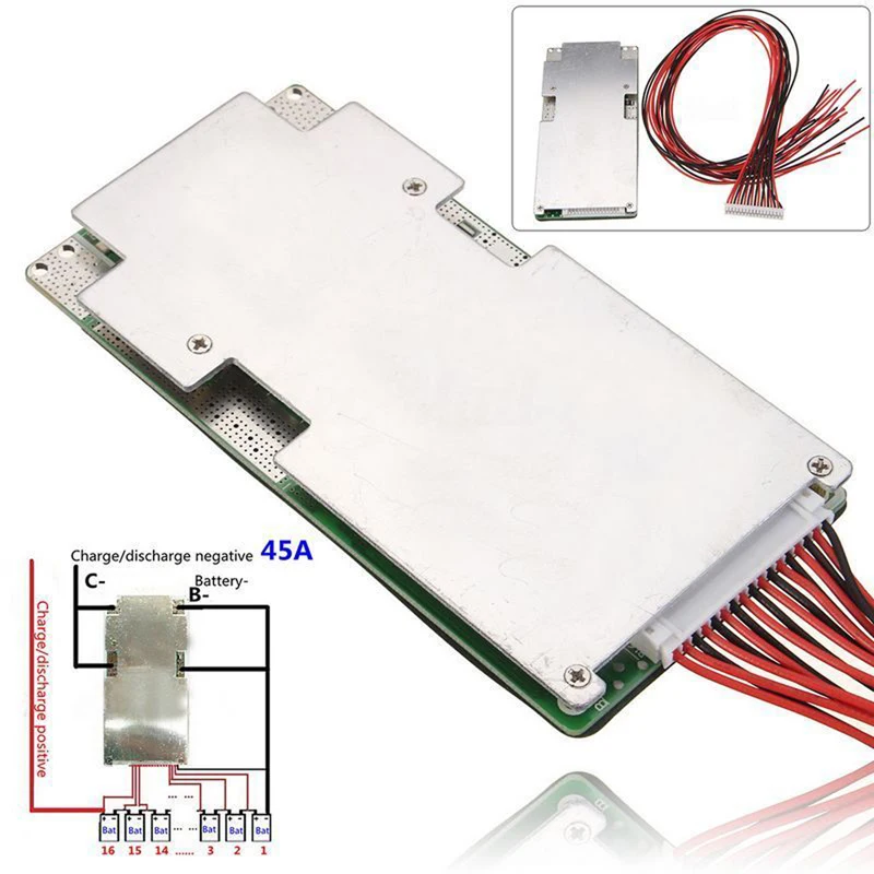 3S 100A 12V w/Баланс 18650 литий ионная литиевая батарея Защитная плата bms pcm mos 3 7 V UPS