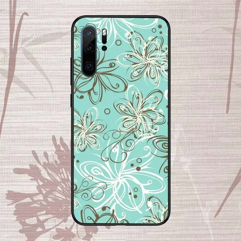 

Flower red Phone Case For Huawei P20 P30 P40 lite Pro P Smart 2019 Mate 10 20 Lite Pro Nova 5t