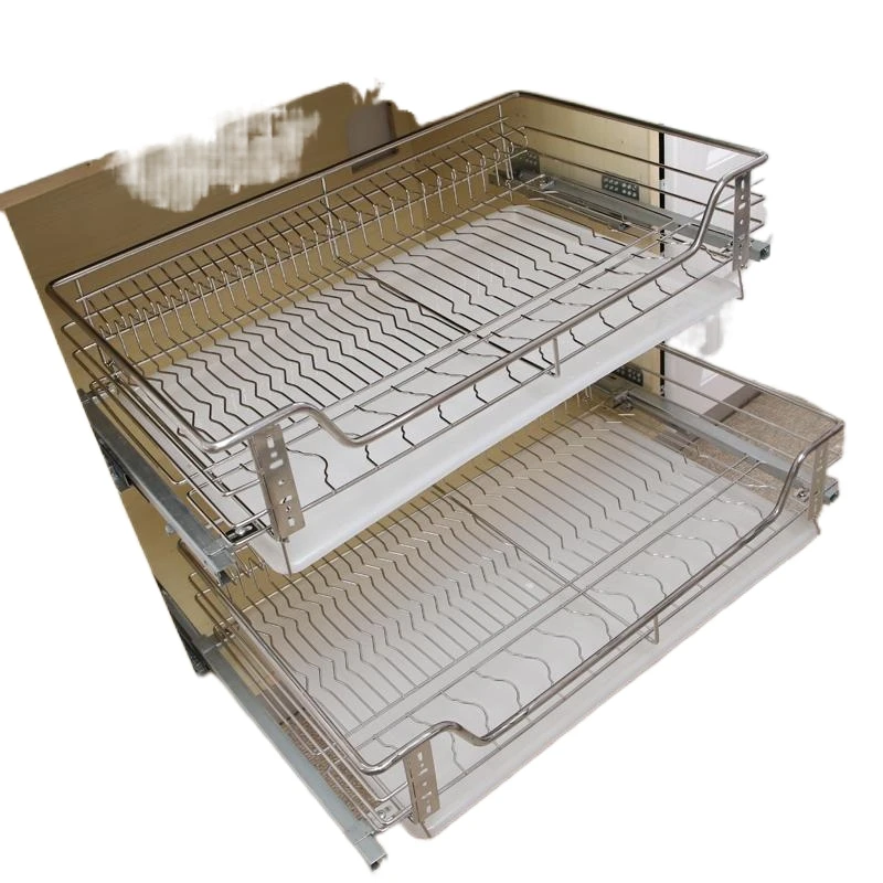 ducha mutfak almacenaje armario platos kuchnia stainless steel cozinha cuisine rack kitchen cabinet cestas para organizar basket free global shipping