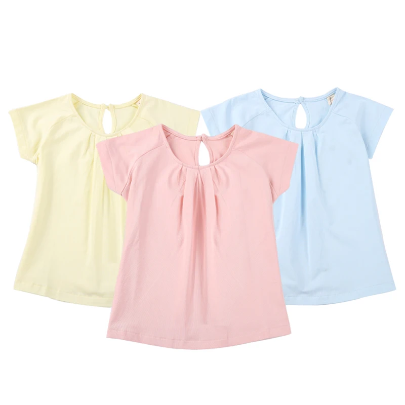Футболка для девочек футболки маленьких детская блузка оптовая продажа Детская
