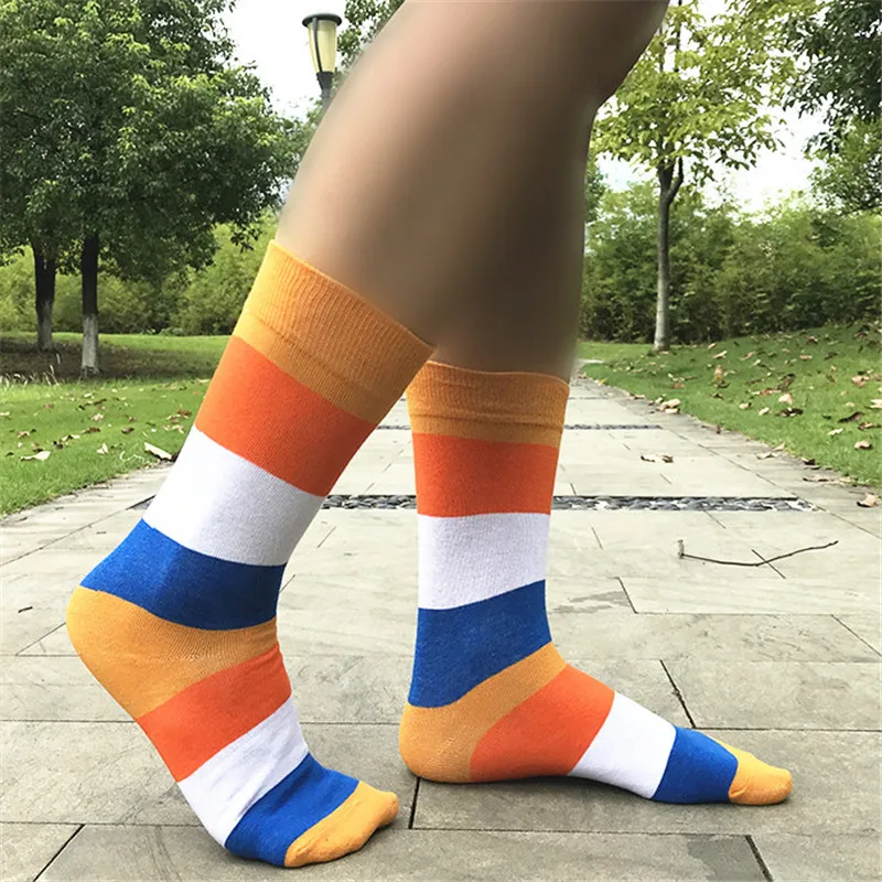 Носки мужские в полоску MYORED цвет ассортименте 5 пар | Мужская одежда