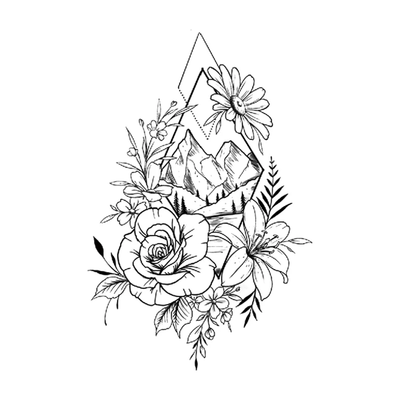 Тату-наклейка на руку водостойкая | Красота и здоровье