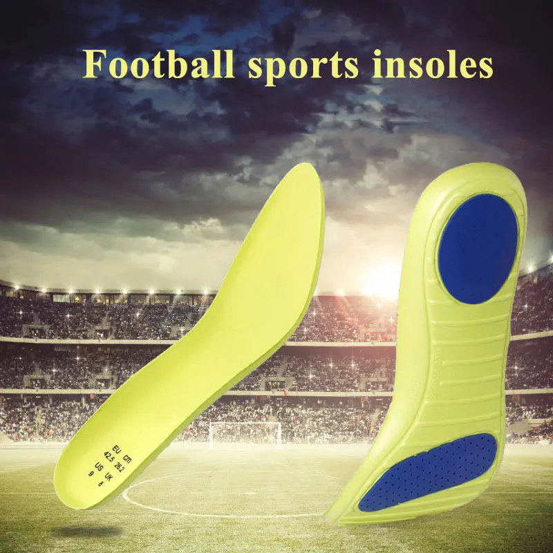 

Soft High Elastic Sports Insoles EVA Breathable Shock Absorption Running Football Insole Cushion Men Sneakers Inserts Shoe Pad