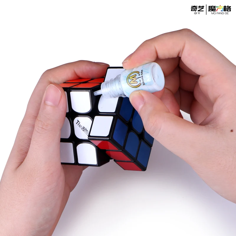 

Смазка Qiyi cube M M1 M2 3 мл, смазочное масло для скоростного кубика Qiyi M-смазка, искусственная смазка для более плавного вращения кубика