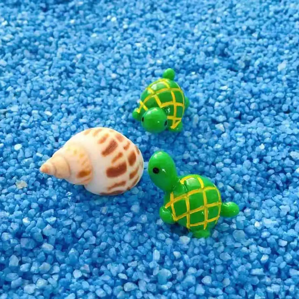 Экологичный искусственный поликаучук водная морская черепаха аквариум орнамент