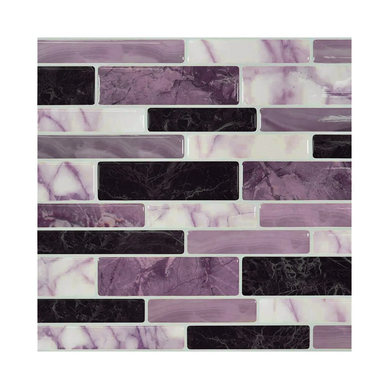 10 шт./набор самоклеящиеся настенные 3D-Наклейки для кухни и ванной | Дом сад