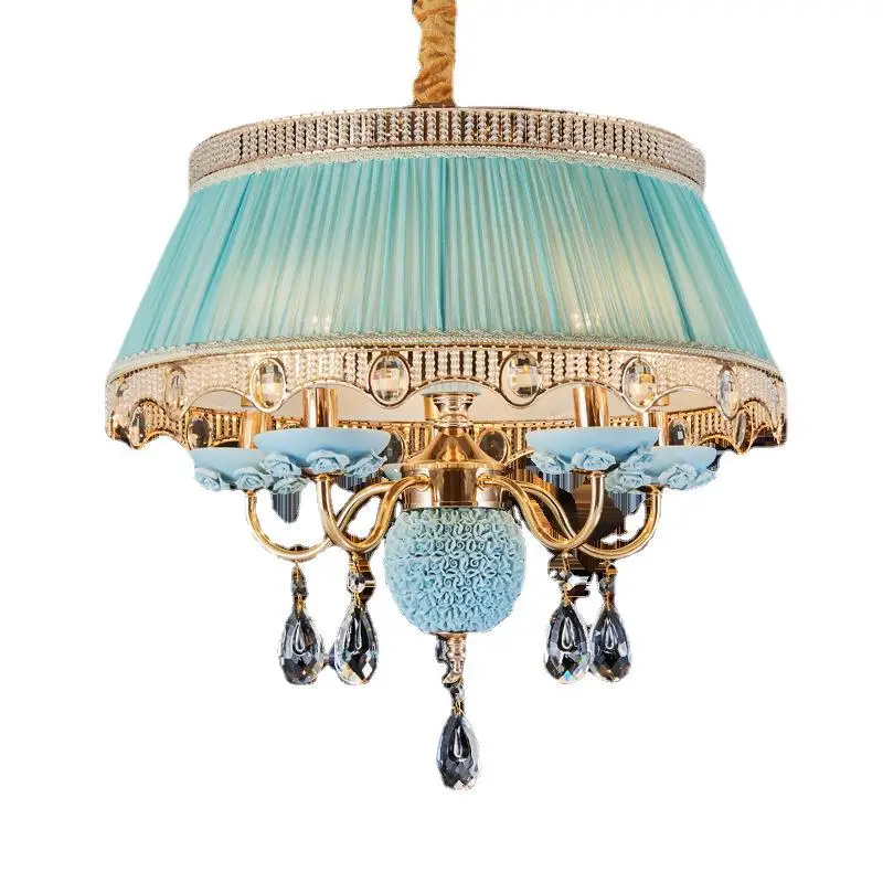 Простые и креативные теплые керамические люстры в европейском стиле для