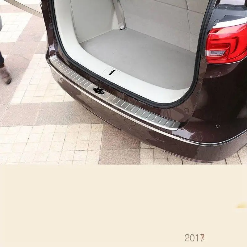 Модифицированные декоративные хромовые задние панели багажника педаль дверная