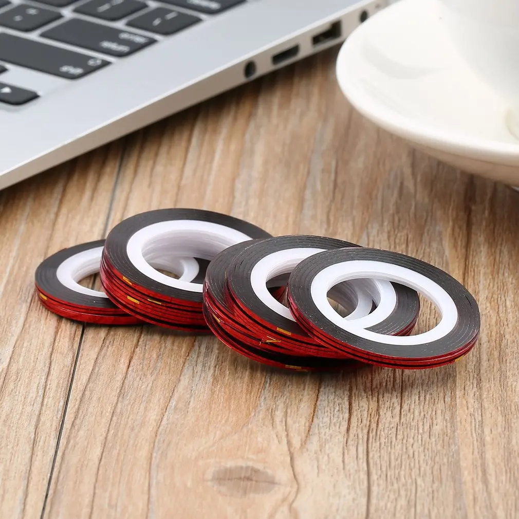 30 шт рулонов 3D чередование ленты линии наклейки Советы DIY Дизайн ногтей