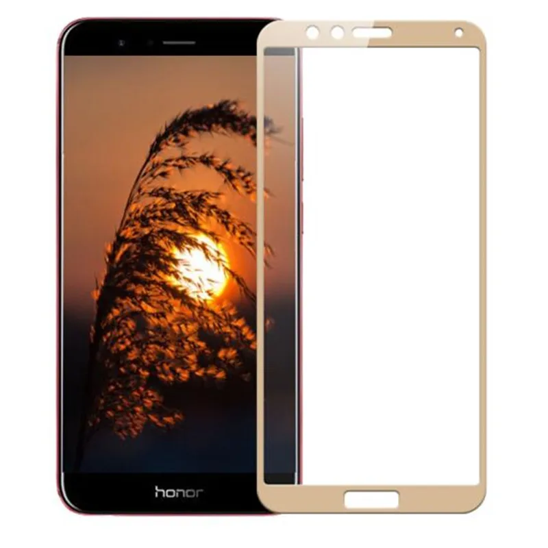 Для Huawei Honor V10 V8 8 Pro 6X Note Note8 Lite Защитная пленка для экрана цвет черный белый золотой