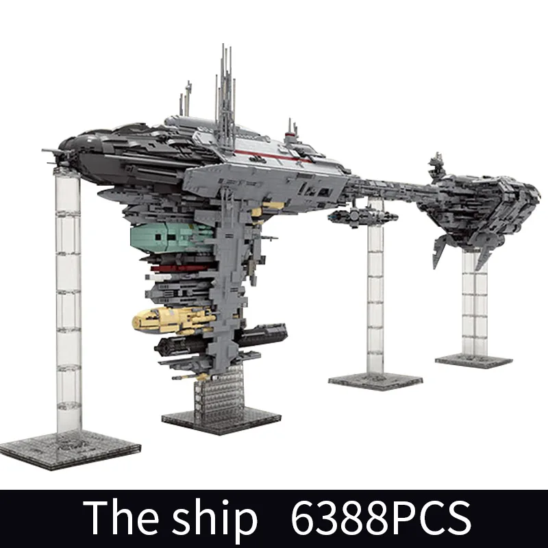 Звездный набор Wars Lepining The MOC 5083 Nebulon toy B медицинский фрегат строительных блоков