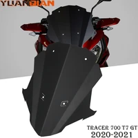 for yamaha tracer 700 tracer 7 gt 2020 2021 motorcycle windscreen front windshield spoiler air deflector reduce speed airflow