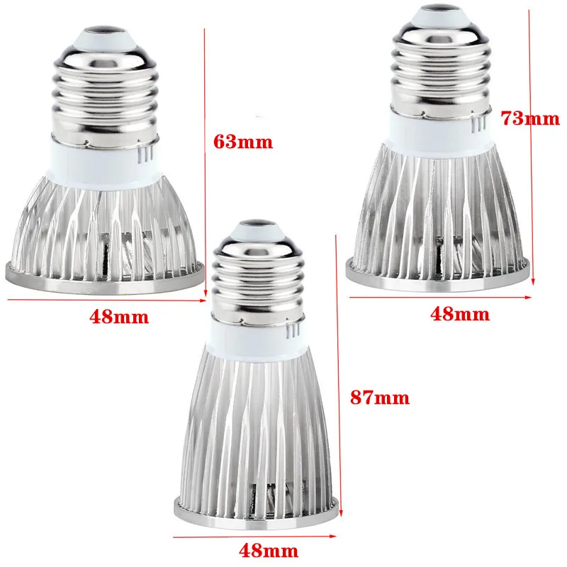 LED Bulbs E27 GU5.3 GU10 MR16 COB Spotlight Dimmable 9W 12W 15W Spot Light Bulb high power lamp DC12V or AC85-265V | Лампы и освещение