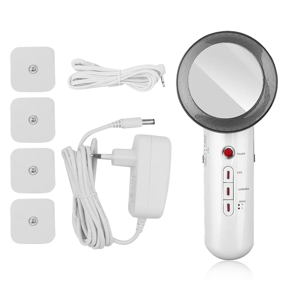 

3 In 1 Ultrasound Face Body Slimming Massager Fat Burner Machine Weight Loss Tools Cavitation Face Beauty Instrument Device