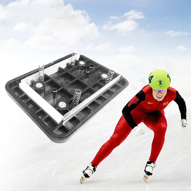 

Double-Wheel Skate Shoe Ice Skate Edge Trimmer Ceramic Whetstone Diamond Sharpener Special Tool