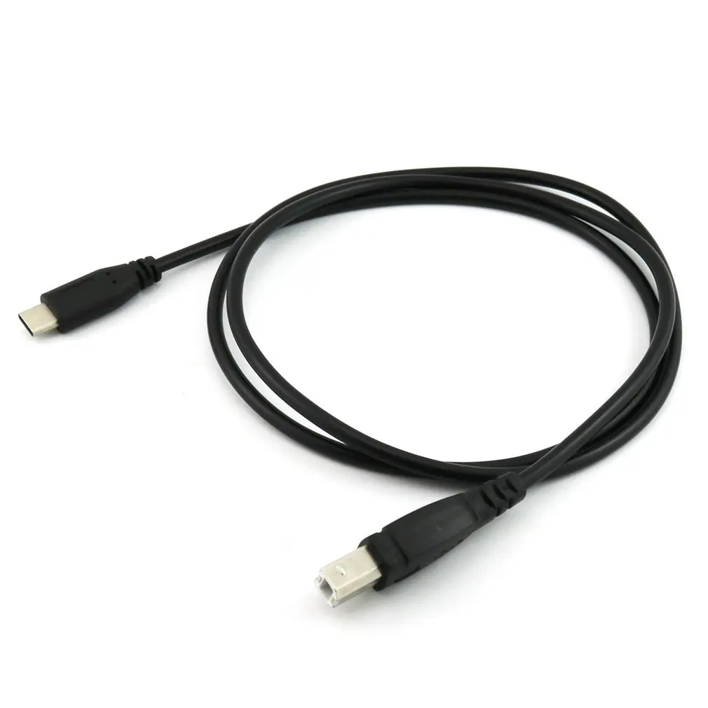 Дата-кабель USB Type-C (штекер)/USB Type B (штекер) 2.0 5 контактов 480 Мбит/с для телефонов
