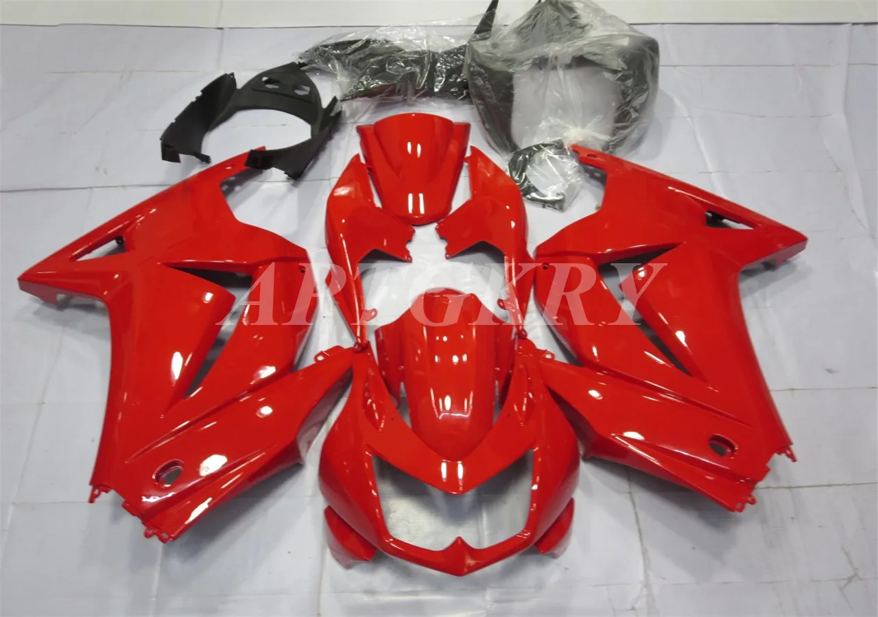 

Новый комплект обтекателей для мотоцикла из АБС-пластика, подходит для Kawasaki Ninja EX250 2008 2009 2010 2011 2012 красного цвета