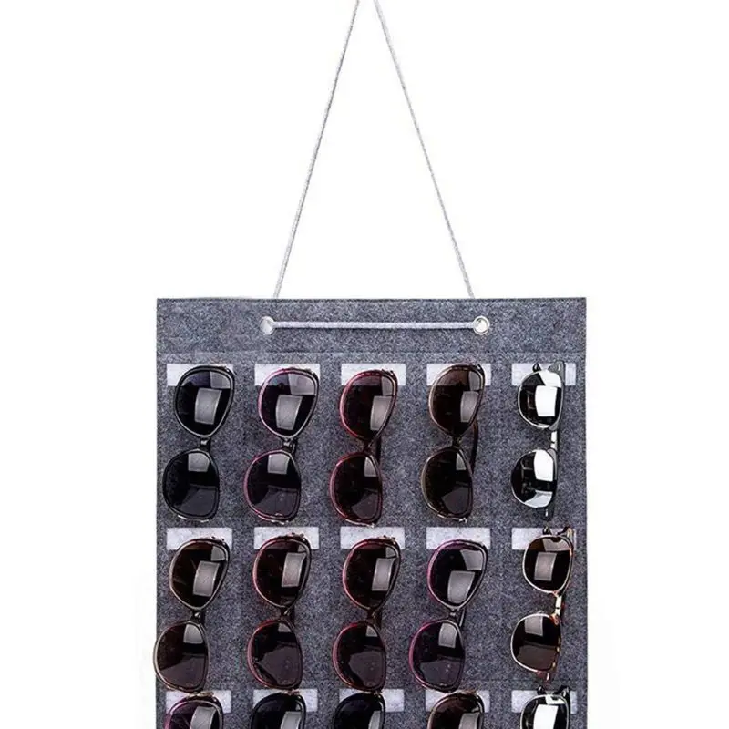 Новый органайзер для очков настенная подвесная сумка хранения солнцезащитных
