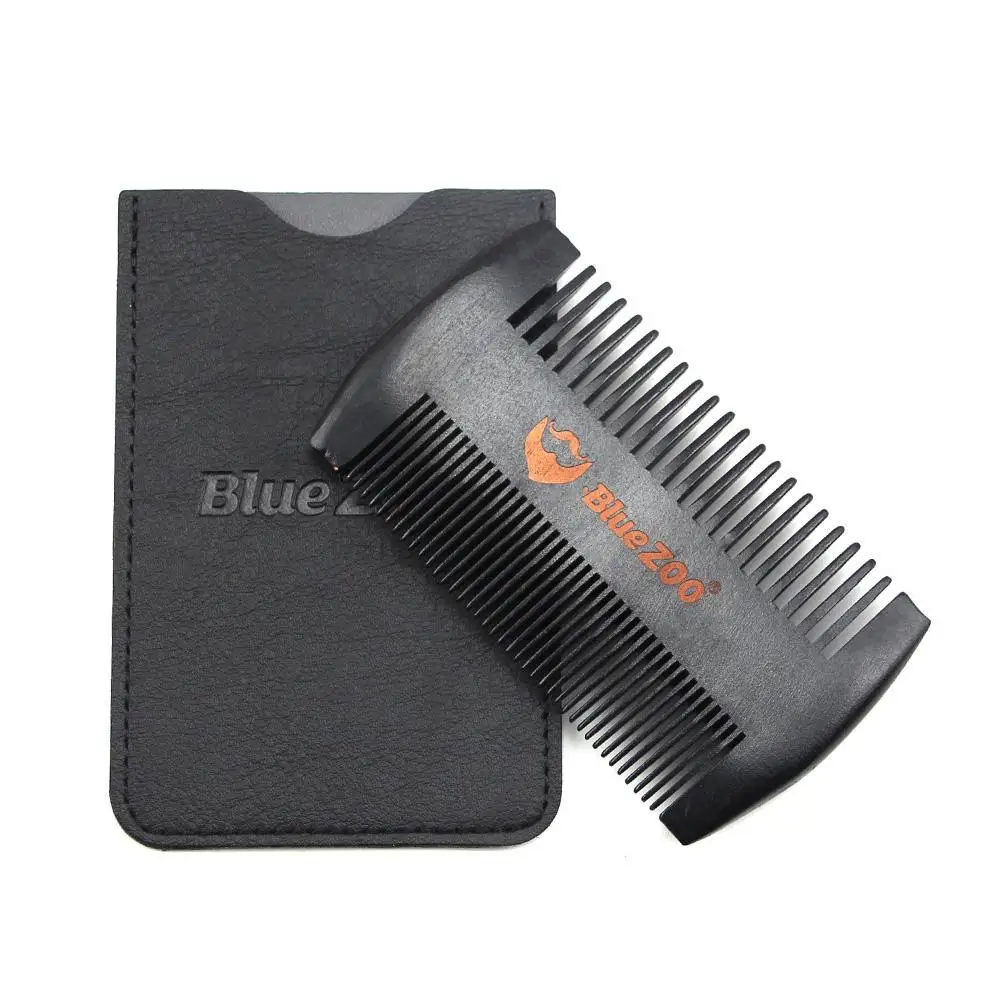 

Men Double-side Beard Shaping Styling Template Beard Comb Anti-static Shaving Comb