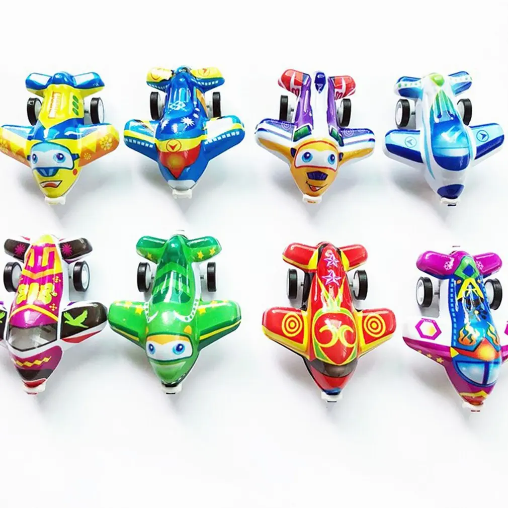 2020 новые милые Мультяшные животные для мальчиков модель мини самолета игровые