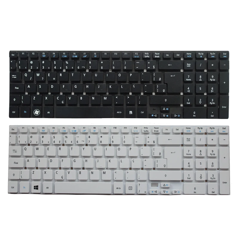 

New BR For Packard Bell Easynote TSX62HR TV11CM TV11HC TV43HC TV43HR TV44HC TV44HR TV43CM TV44CM Brazil Laptop Keyboard