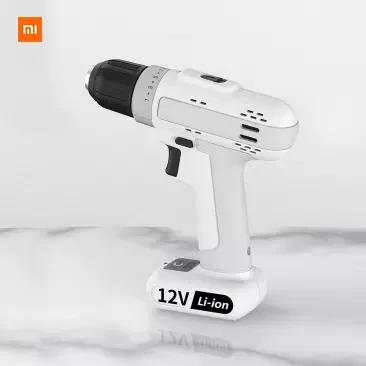 Xiaomi Mijia Youpin 12 В литиевая батарея Зарядка дрель белый многоцелевой станок 25 нм высокий крутящий момент портативный магнитный - Цвет: Белый
