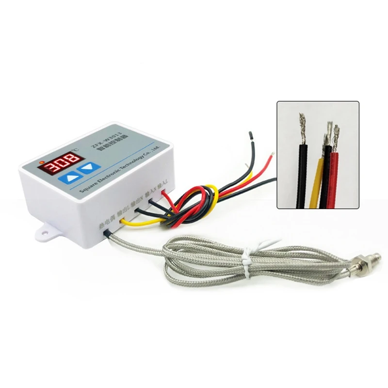 

AC 220V Digital LED Temperature Controller W3013 2200W High Temperature Controller for Chassis Equipment