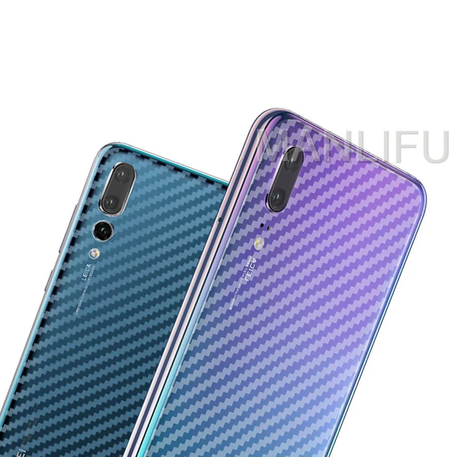 5 шт./лот 3D защита для экрана из углеродного волокна Huawei P40 Pro Honor View 20 8X P Smart 2019