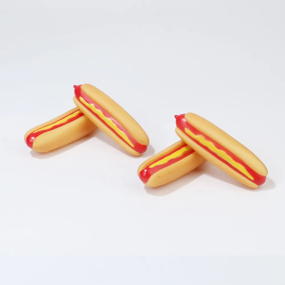 Игрушка питомец для кошек искусственный гамбургер пищалка жевательная игрушка