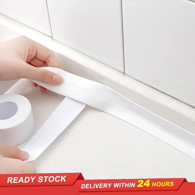 

Искусственная лента из ПВХ для кухни и ванной комнаты, раковины, ванны, углов, красоты, шовная наклейка, уплотнение