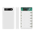 Быстрая зарядка DIY 5 в двойной USB Micro USB Type C 6*18650 Корпус внешнего аккумулятора чехол для аккумулятора мобильный телефон зарядное устройство Коробка для хранения без аккумулятора