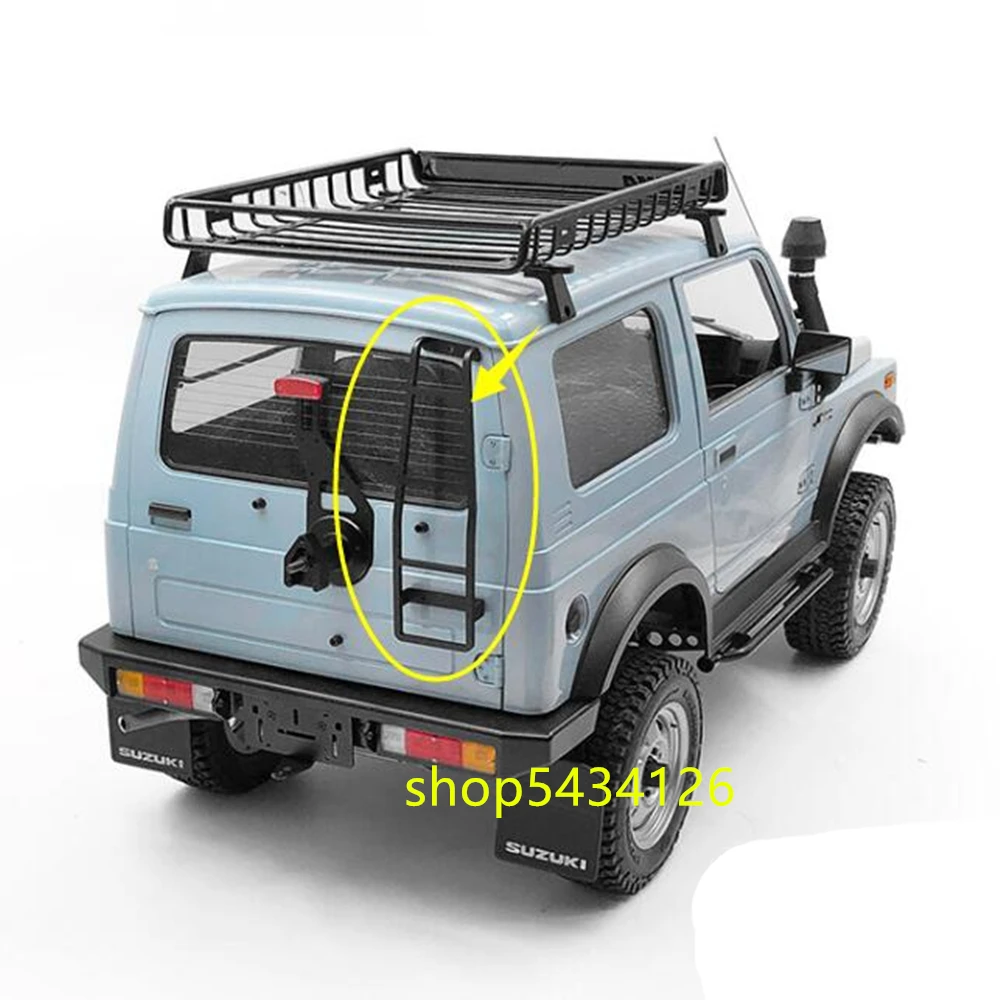 

Stainless Steel Rear Ladder For 1:6 Rc Car Capo Sixer1 Samurai Jimny Remote Control Toy Upgrade Option Parts