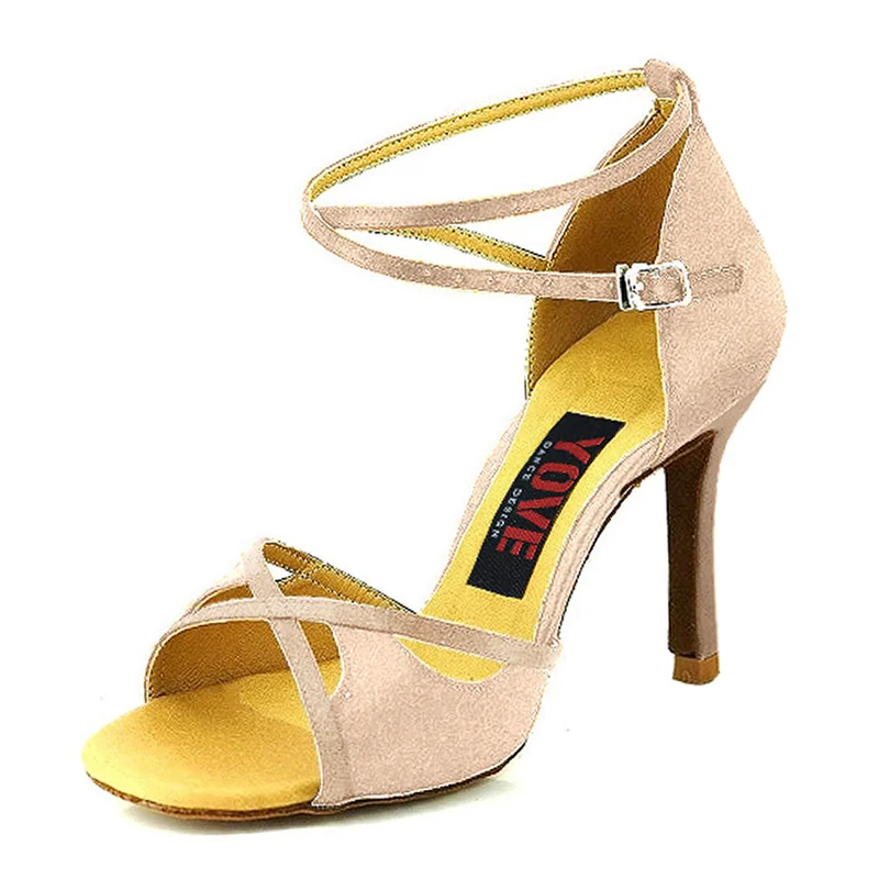 W124 8 танцевальная обувь YOVE Bachata/Salsa/kizomba женская обувь|salsa dance shoes|dance shoesdance shoes women |
