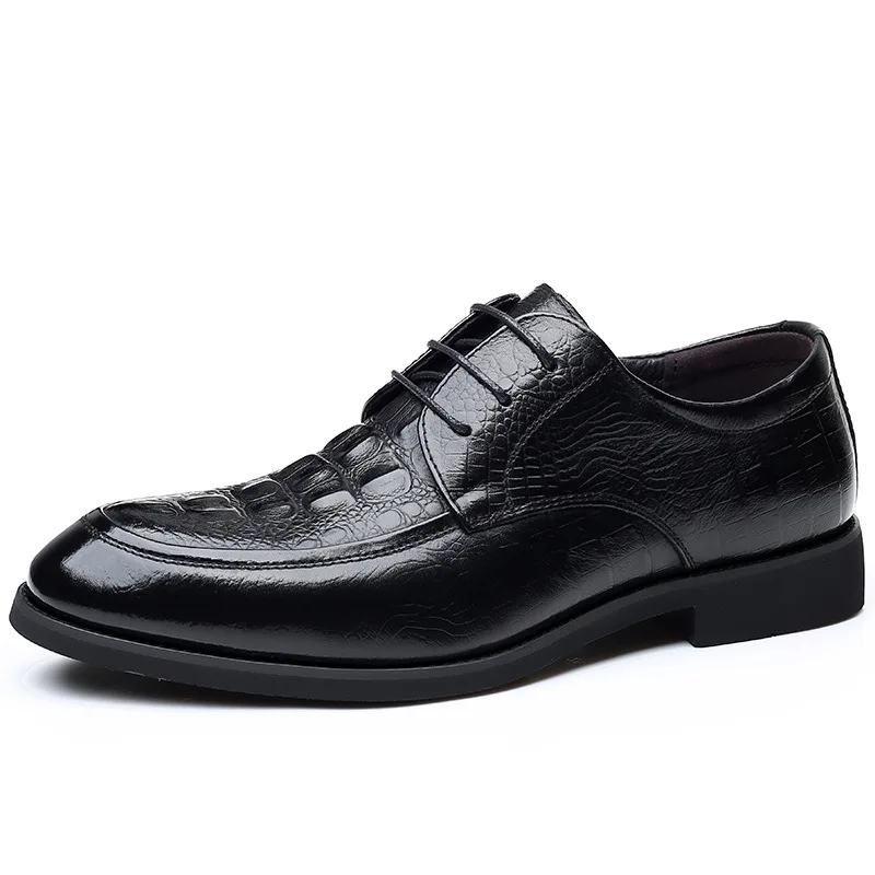 

Top Leather Formal Leather Shoes Men's Leather Pointed Derby Men's Shoes